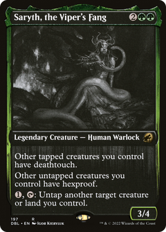 Saryth, the Viper's Fang (197) [Innistrad: Double Feature] - Deck Out Gaming
