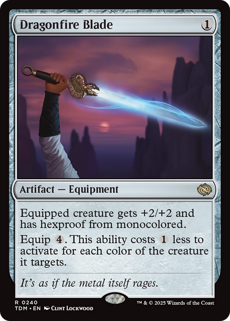 Dragonfire Blade (240) [Tarkir: Dragonstorm] - Deck Out Gaming
