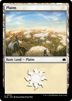 Plains (0370) (370) [Bloomburrow] foil - Deck Out Gaming