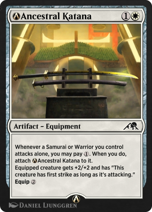 A-Ancestral Katana (A-1) [Kamigawa: Neon Dynasty] - Deck Out Gaming