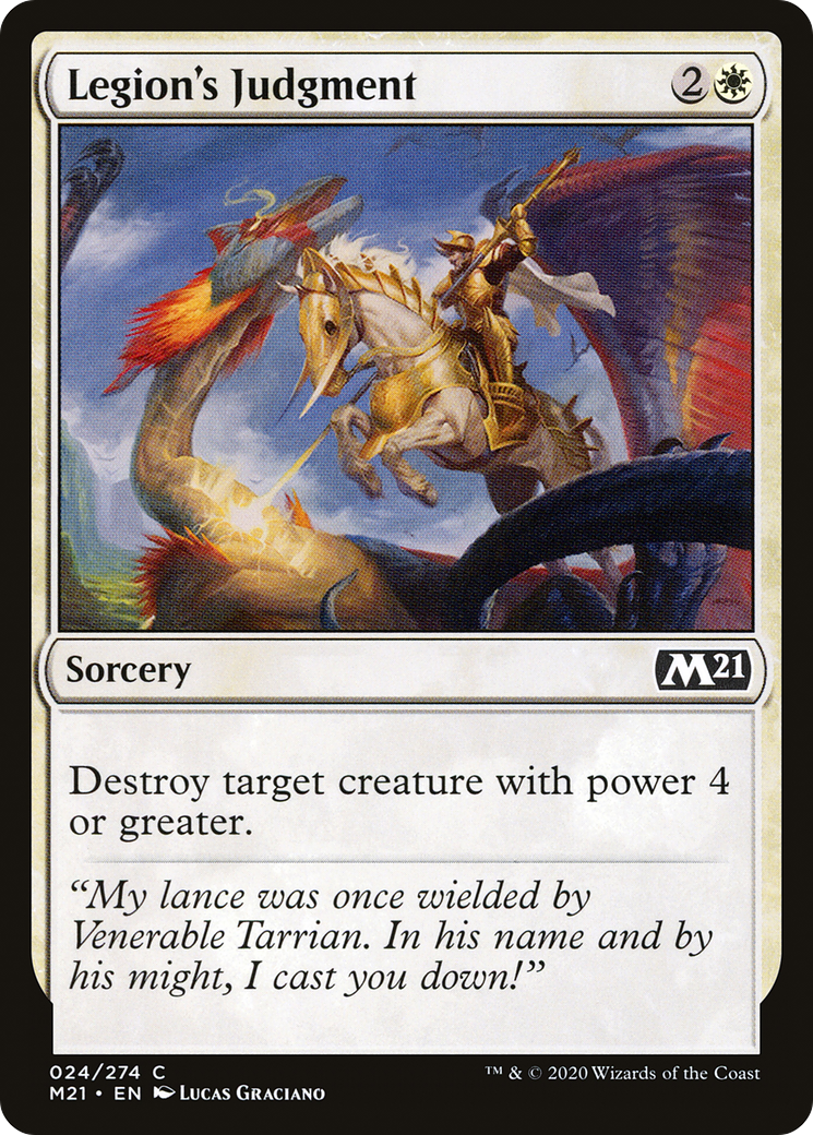 Legion's Judgment (24) [Core Set 2021] - Deck Out Gaming