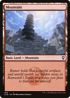 Mountain (465) (465) [Commander Legends: Battle for Baldur's Gate] foil - Deck Out Gaming