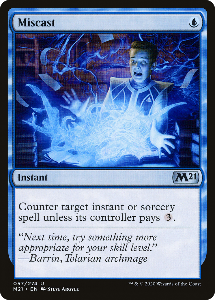 Miscast (57) [Core Set 2021] - Deck Out Gaming
