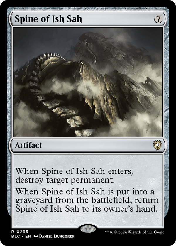 Spine of Ish Sah (285) [Bloomburrow Commander] - Deck Out Gaming