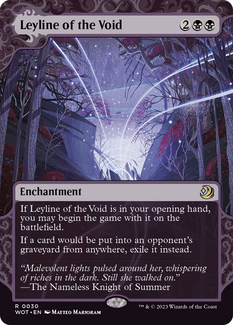Leyline of the Void (30) [Wilds of Eldraine: Enchanting Tales] - Deck Out Gaming