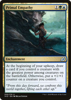 Primal Empathy (200) [Ikoria: Lair of Behemoths] foil - Deck Out Gaming