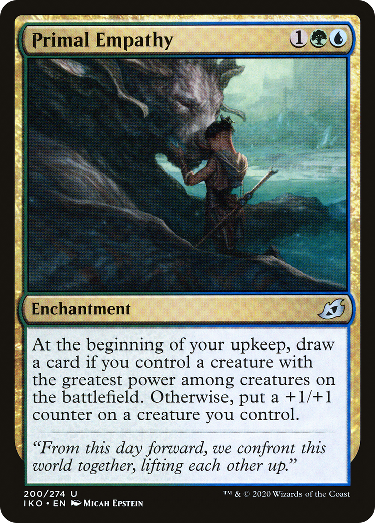 Primal Empathy (200) [Ikoria: Lair of Behemoths] - Deck Out Gaming