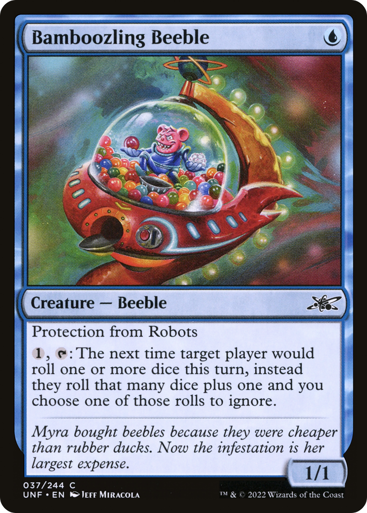 Bamboozling Beeble (37) [Unfinity] - Deck Out Gaming