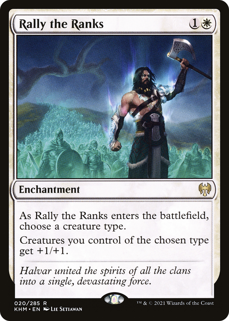 Rally the Ranks (20) [Kaldheim] foil - Deck Out Gaming
