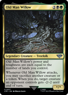 Old Man Willow (217) [The Lord of the Rings: Tales of Middle-earth] - Deck Out Gaming