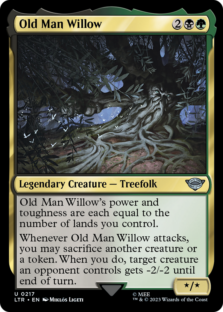 Old Man Willow (217) [The Lord of the Rings: Tales of Middle-earth] - Deck Out Gaming