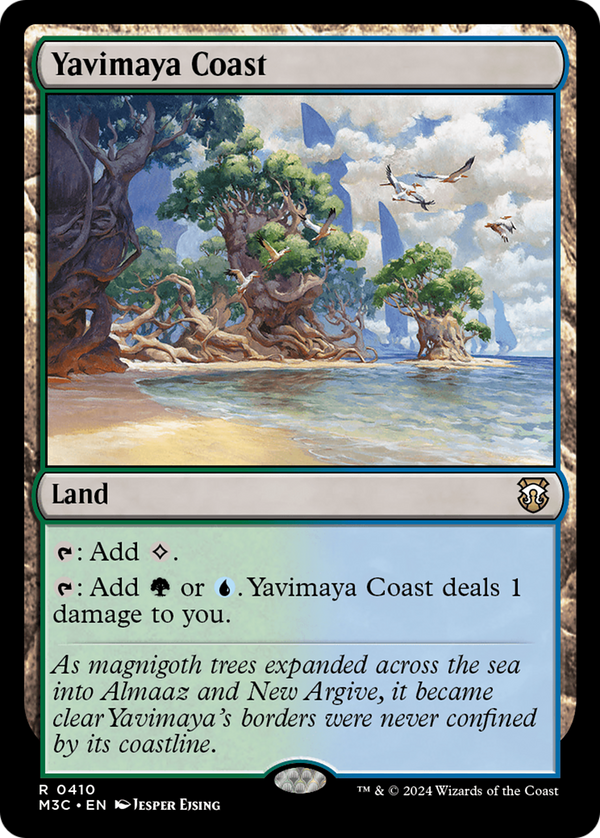Yavimaya Coast (410) [Modern Horizons 3 Commander] - Deck Out Gaming