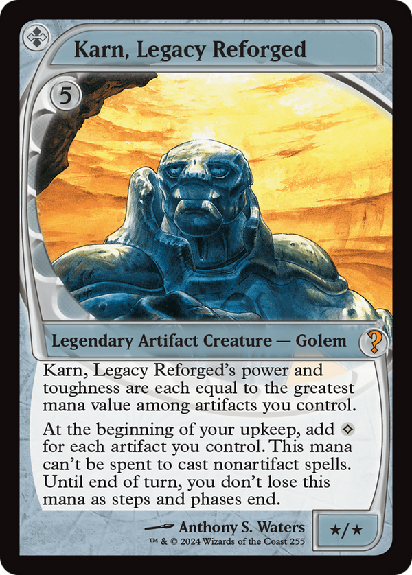 Karn, Legacy Reforged (Future Sight) (255) [Mystery Booster 2] foil - Deck Out Gaming