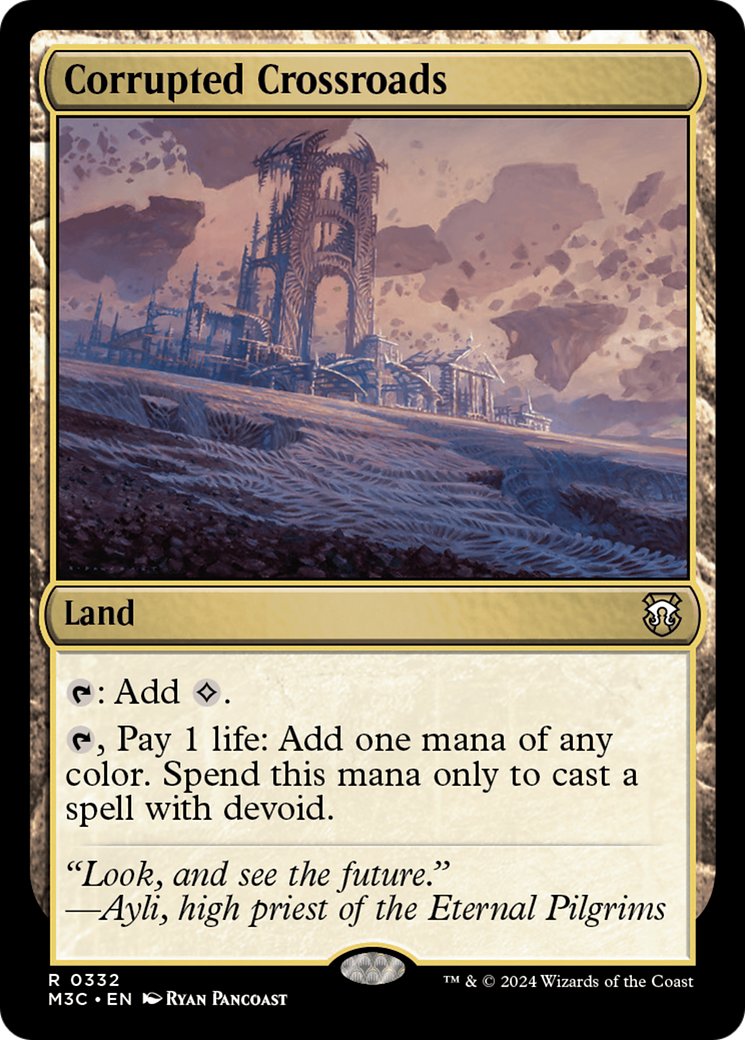 Corrupted Crossroads (332) [Modern Horizons 3 Commander] - Deck Out Gaming