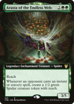 Arasta of the Endless Web (Extended Art) (325) [Theros Beyond Death] - Deck Out Gaming