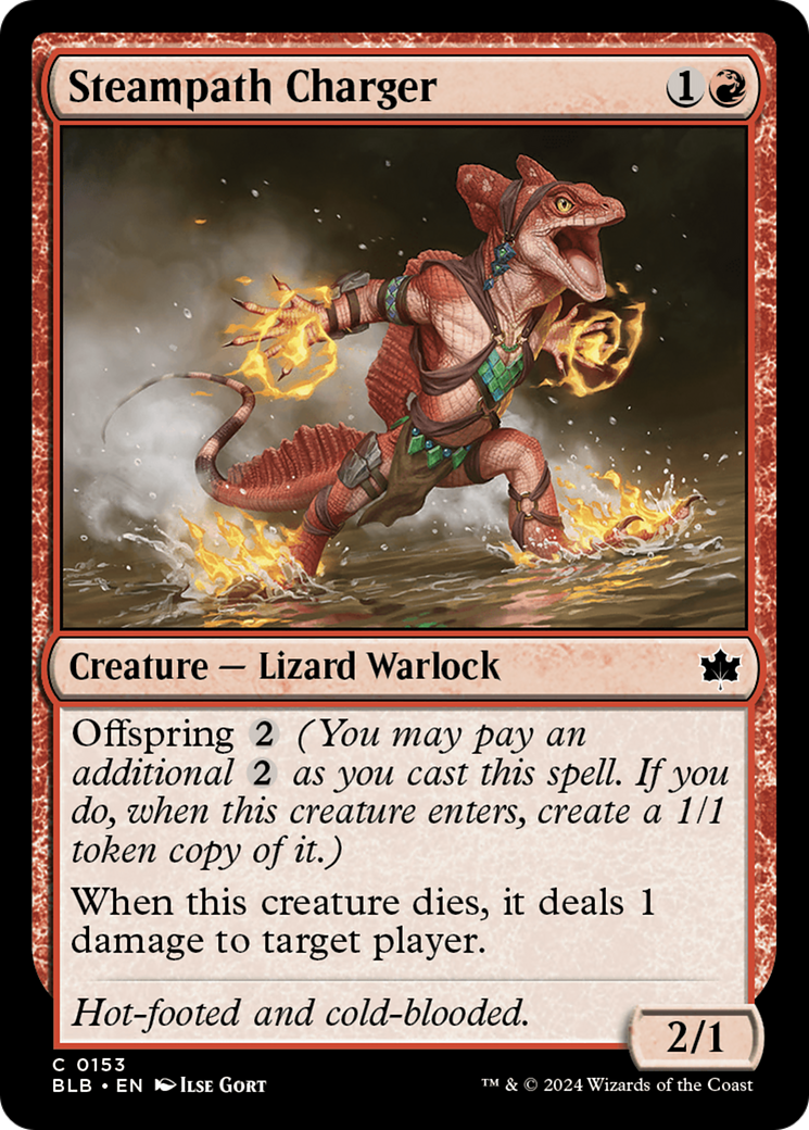 Steampath Charger (153) [Bloomburrow] foil - Deck Out Gaming