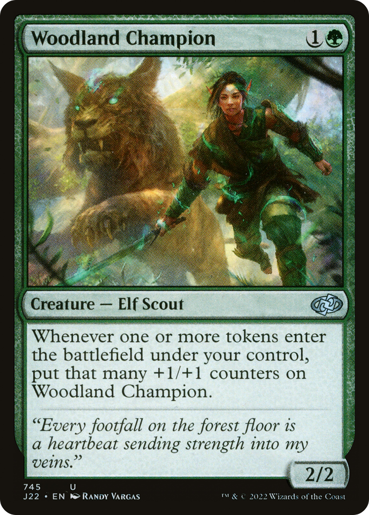Woodland Champion (745) [Jumpstart 2022] - Deck Out Gaming