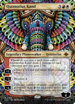 Quintorius Kand (0352) (Borderless) (352) [The Lost Caverns of Ixalan] foil - Deck Out Gaming