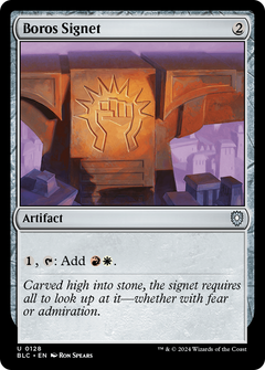 Boros Signet (128) [Bloomburrow Commander] - Deck Out Gaming