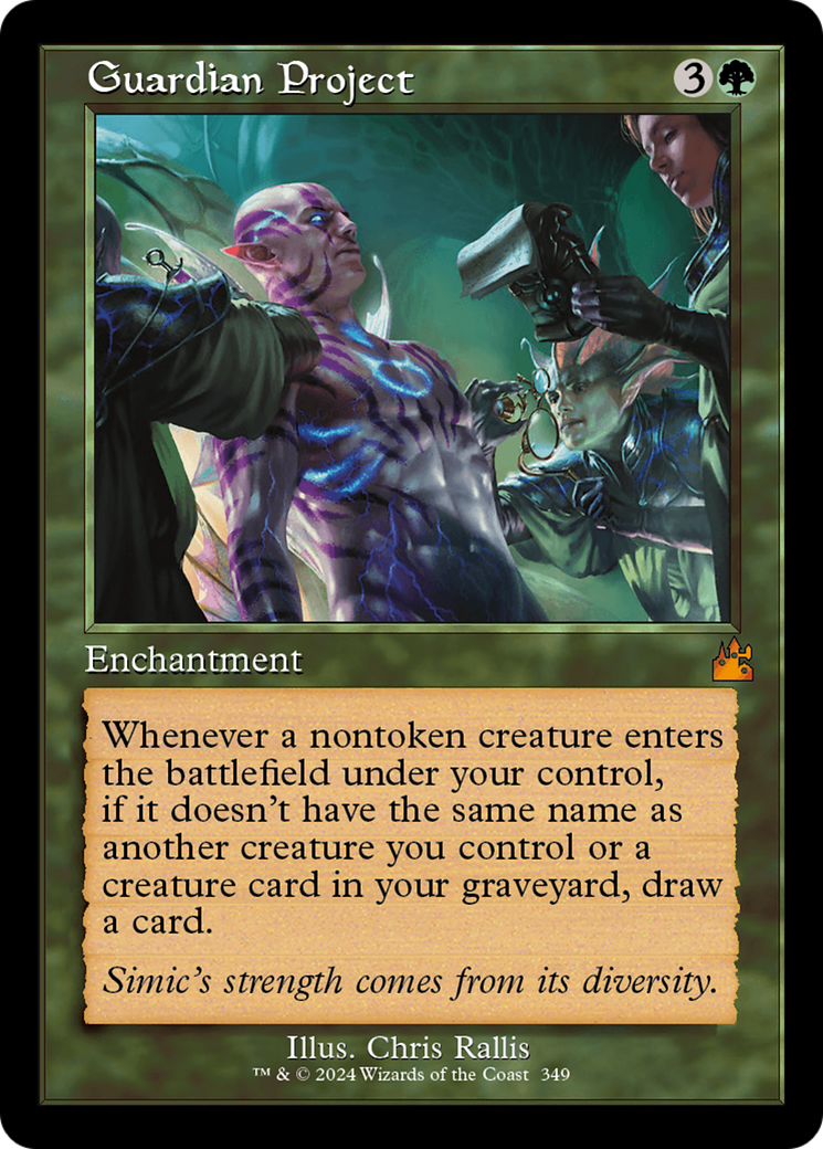 Guardian Project (Retro Frame) (349) [Ravnica Remastered] - Deck Out Gaming