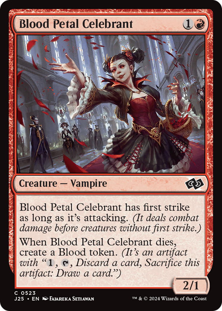 Blood Petal Celebrant (523) [Foundations Jumpstart] - Deck Out Gaming