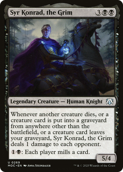 Syr Konrad, the Grim (269) [March of the Machine Commander] - Deck Out Gaming
