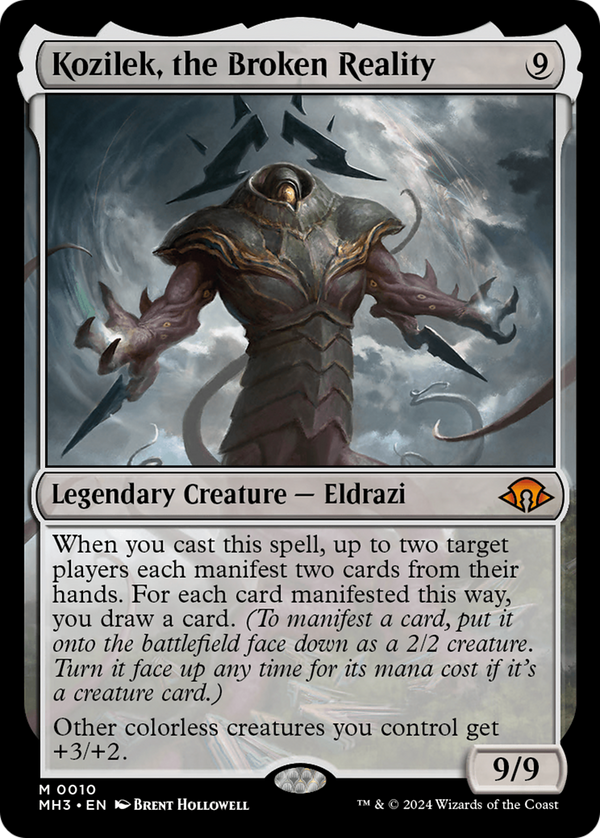 Kozilek, the Broken Reality (10) [Modern Horizons 3] foil - Deck Out Gaming