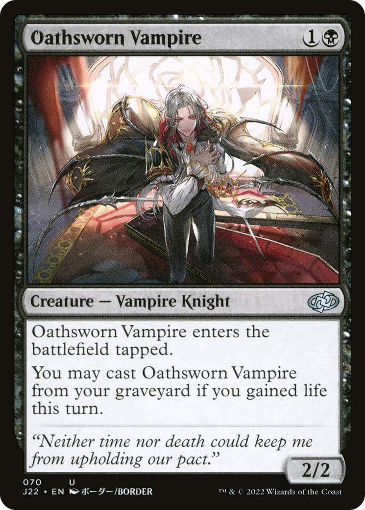Oathsworn Vampire (70) [Jumpstart 2022] - Deck Out Gaming