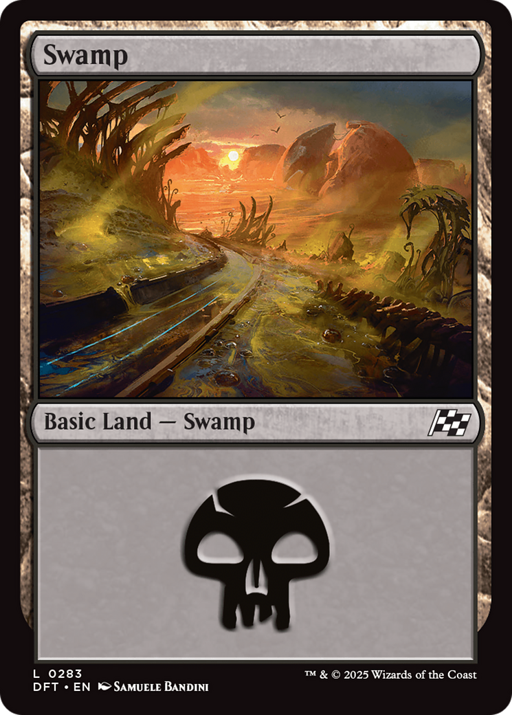Swamp (0283) (283) [Aetherdrift] - Deck Out Gaming