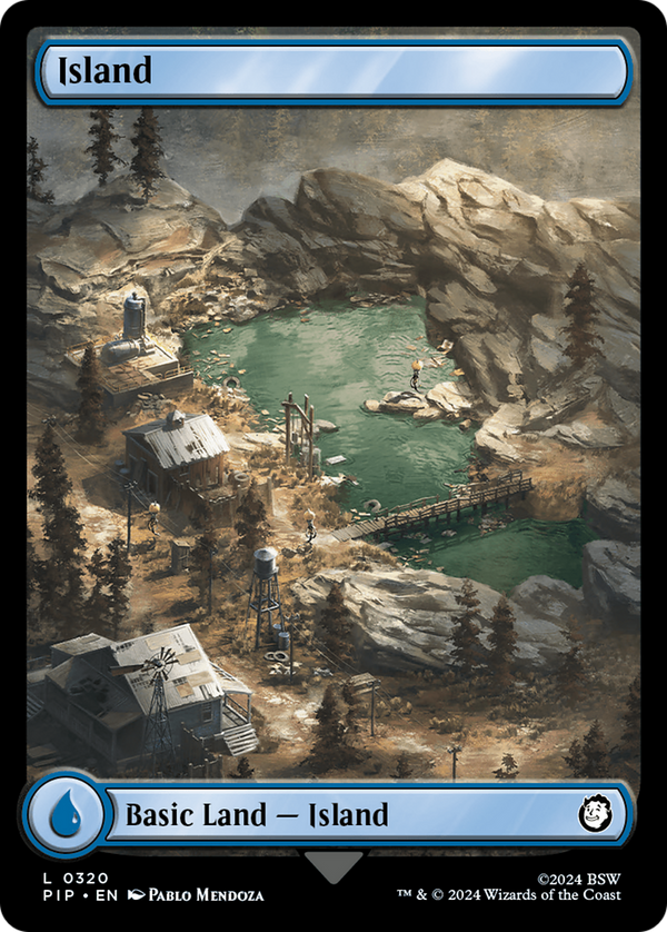 Island (0320) (320) [Fallout] - Deck Out Gaming