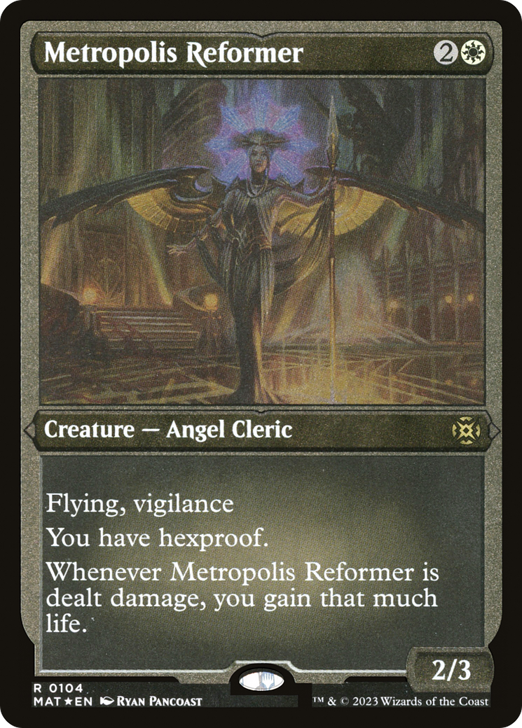 Metropolis Reformer (104) [March of the Machine: The Aftermath] etched - Deck Out Gaming