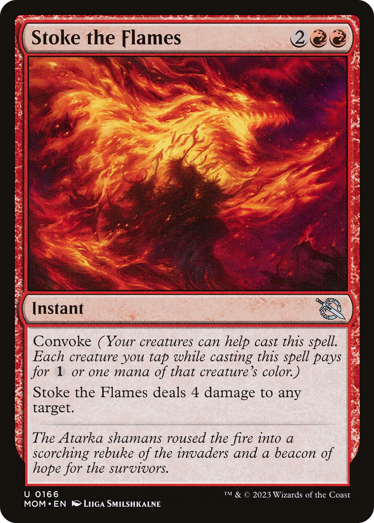 Stoke the Flames (166) [March of the Machine] - Deck Out Gaming