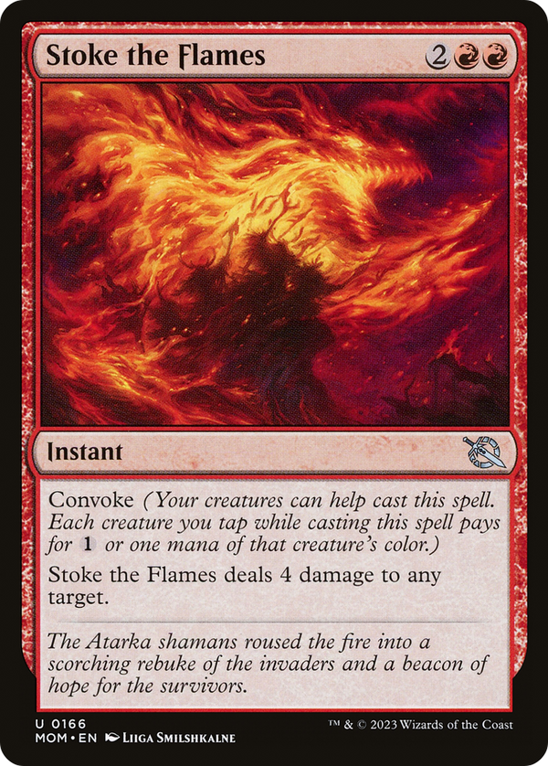 Stoke the Flames (166) [March of the Machine] - Deck Out Gaming