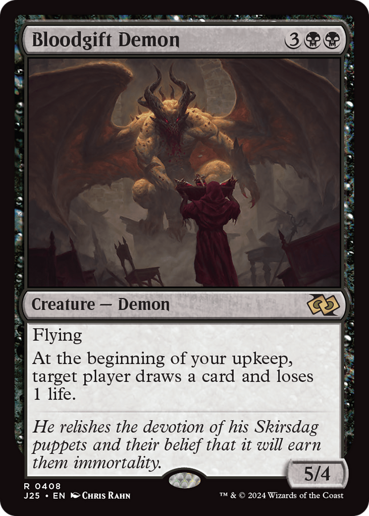 Bloodgift Demon (408) [Foundations Jumpstart] - Deck Out Gaming