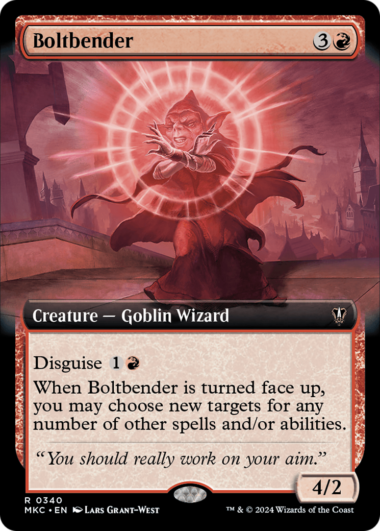 Boltbender (Extended Art) (340) [Murders at Karlov Manor Commander] - Deck Out Gaming