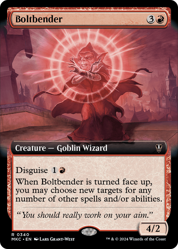 Boltbender (Extended Art) (340) [Murders at Karlov Manor Commander] - Deck Out Gaming