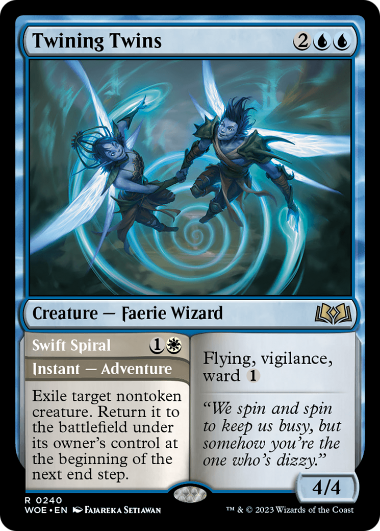 Twining Twins (240) [Wilds of Eldraine] - Deck Out Gaming