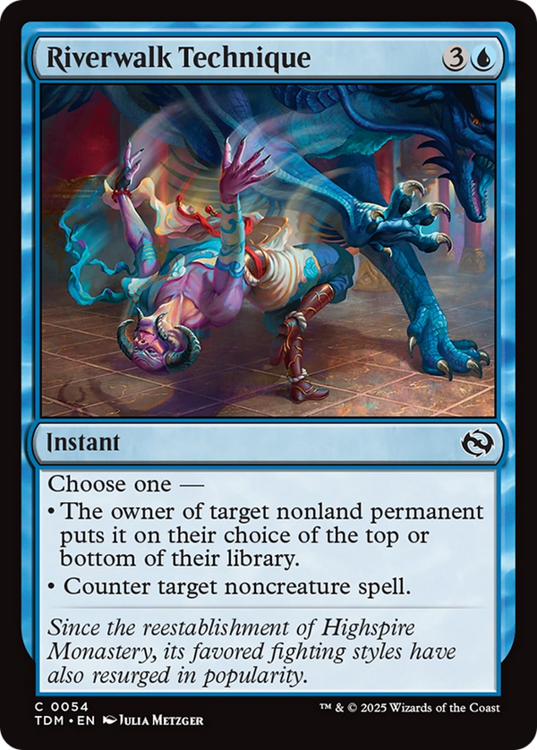 Riverwalk Technique (54) [Tarkir: Dragonstorm] foil - Deck Out Gaming