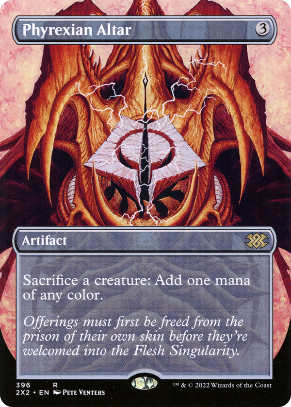 Phyrexian Altar (Borderless) (396) [Double Masters 2022] foil - Deck Out Gaming
