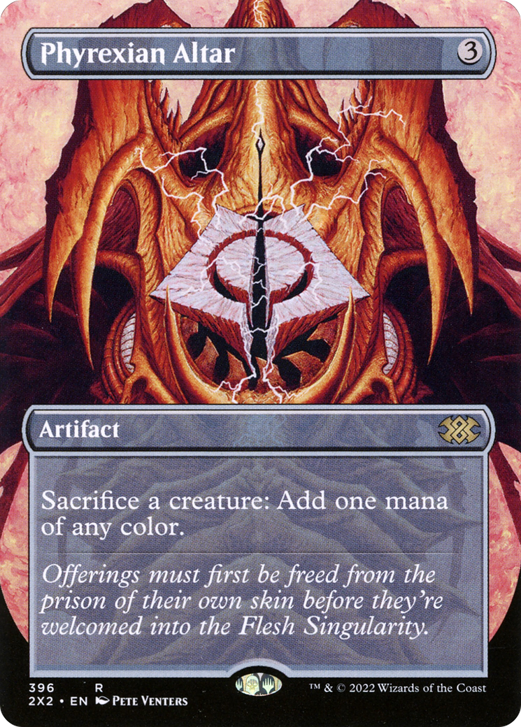 Phyrexian Altar (Borderless) (396) [Double Masters 2022] foil - Deck Out Gaming