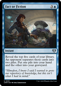 Fact or Fiction (91) [Commander Masters] - Deck Out Gaming