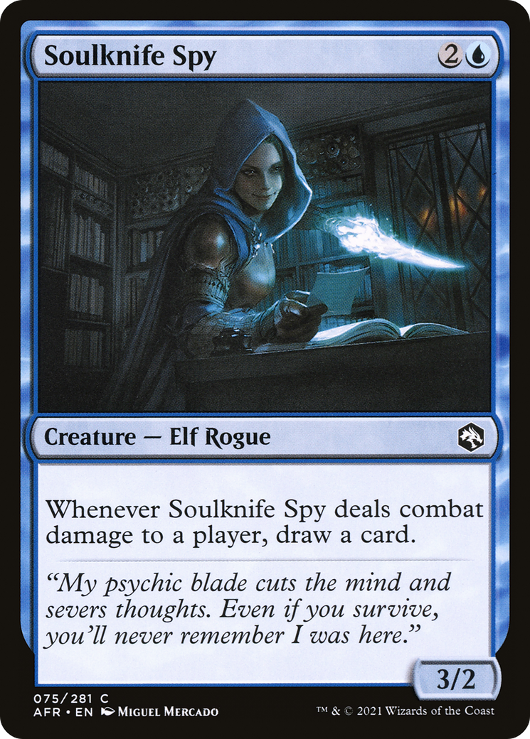 Soulknife Spy (75) [Adventures in the Forgotten Realms] foil - Deck Out Gaming