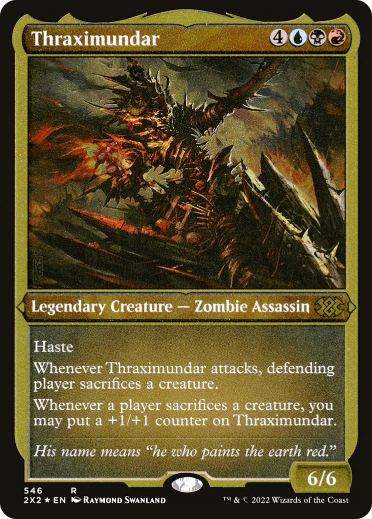 Thraximundar (Foil Etched) (546) [Double Masters 2022] foil - Deck Out Gaming