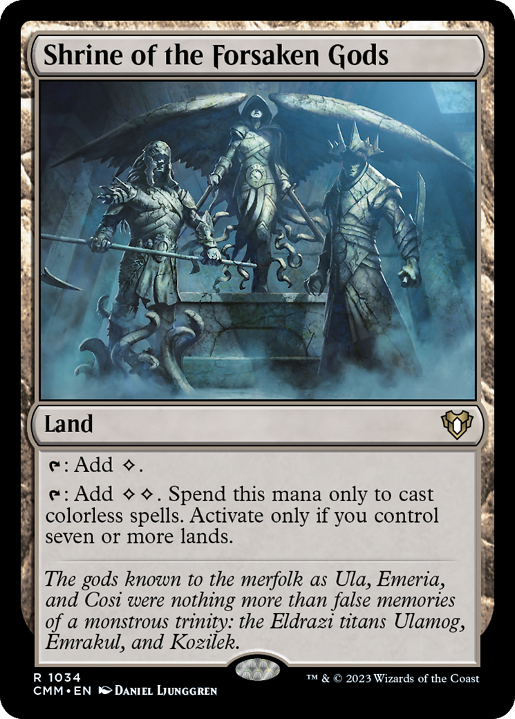 Shrine of the Forsaken Gods (1034) [Commander Masters] - Deck Out Gaming