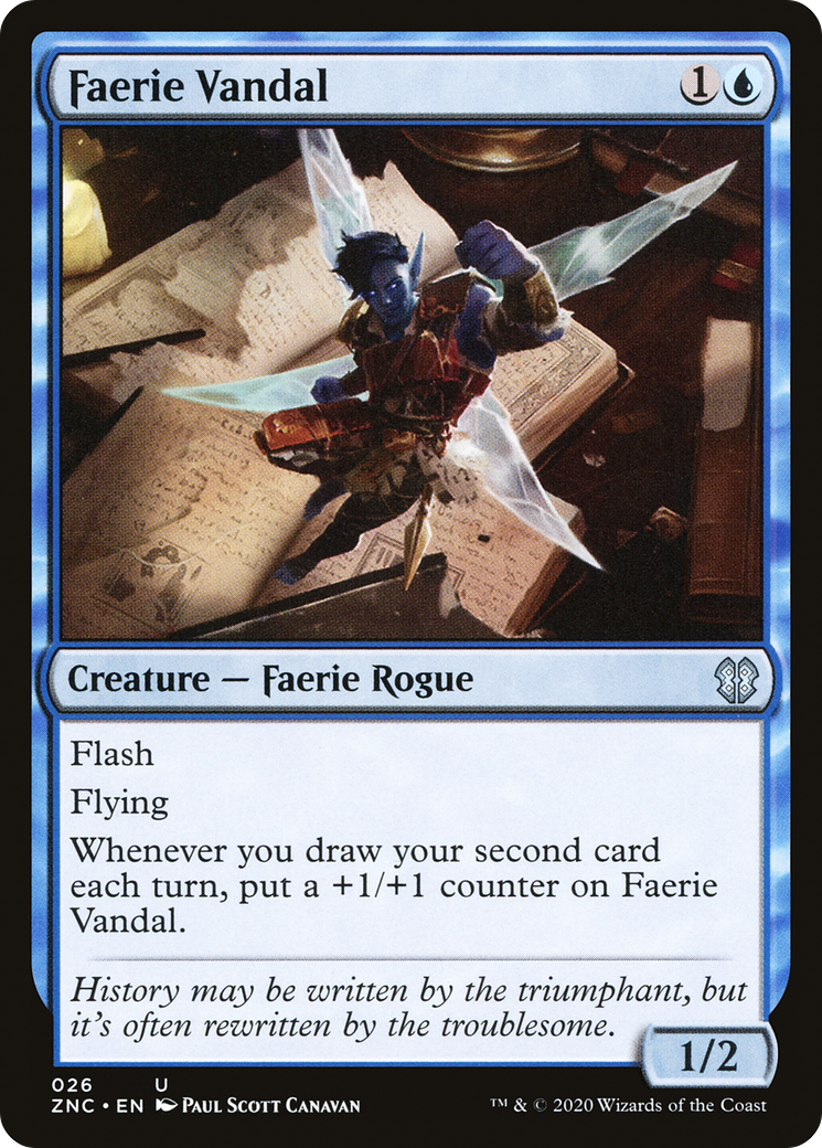 Faerie Vandal (26) [Commander: Zendikar Rising] - Deck Out Gaming