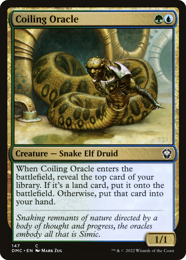 Coiling Oracle (147) [Commander: Dominaria United] - Deck Out Gaming
