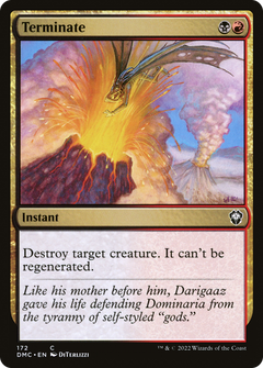 Terminate (172) [Commander: Dominaria United] - Deck Out Gaming