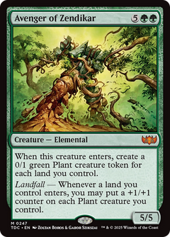 Avenger of Zendikar (247) [Commander: Tarkir: Dragonstorm] - Deck Out Gaming