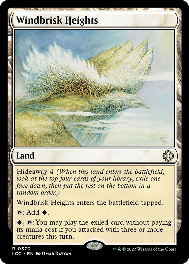 Windbrisk Heights (370) [The Lost Caverns of Ixalan Commander] - Deck Out Gaming