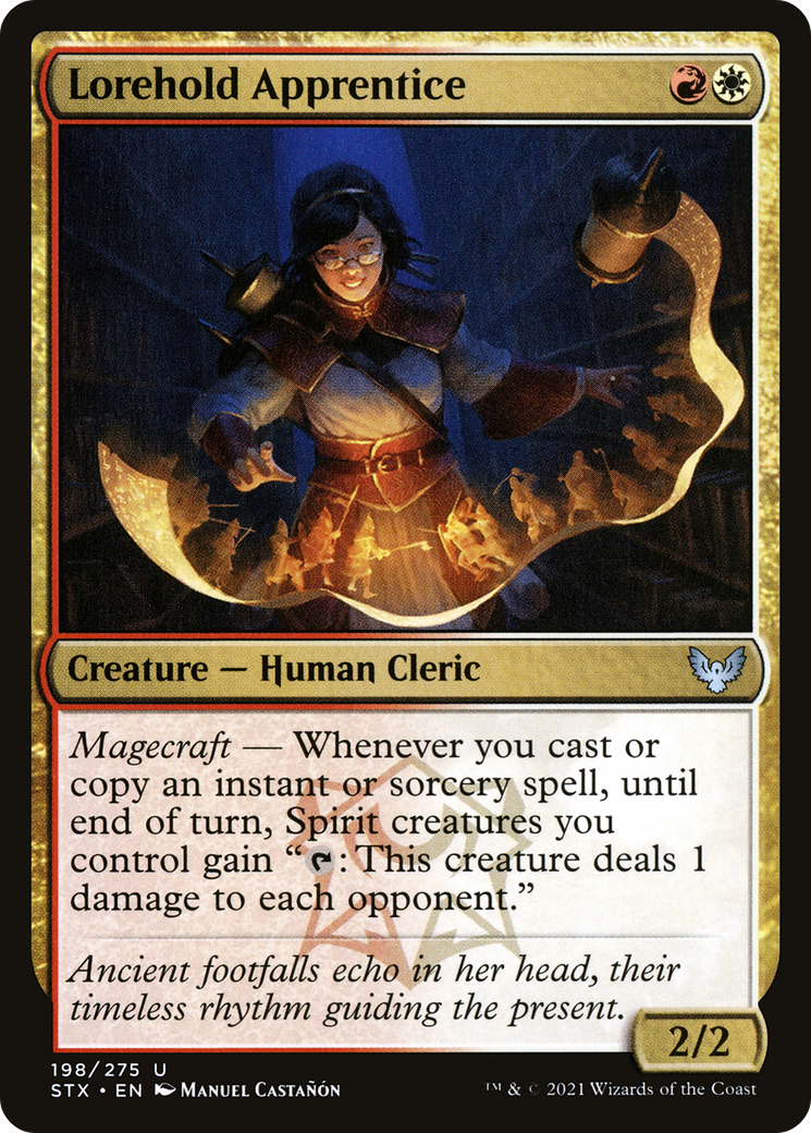 Lorehold Apprentice (198) [Strixhaven: School of Mages] - Deck Out Gaming